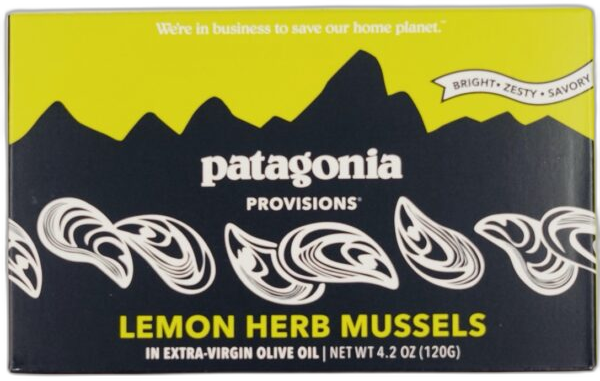 Patagonia Provisions Lemon Herb Mussels, 4.2oz